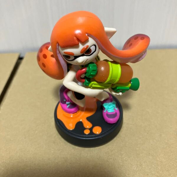 スプラトゥーン amiibo インクリング ガール オレンジ
