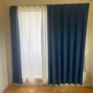 ニトリ カーテン レースカーテン付き