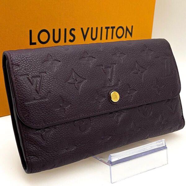 【極美品】ルイヴィトン LOUIS VUITTON モノグラム アンプラント ポルトフォイユ ヴィルトゥオーズ 三つ折り財布