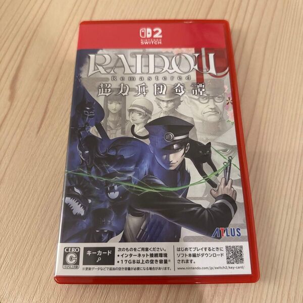 【Nintendo Switch2】RAIDOU Remastered 超力兵団奇譚 先着購入特典付