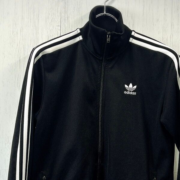 アディダスオリジナルス トラックジャケット 黒 レディース L adidas