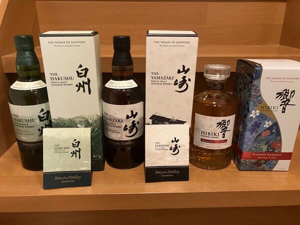 山崎 白州 Story of the Distillery 2025 響 BLOSSOM HARMONY 2025 3本セット