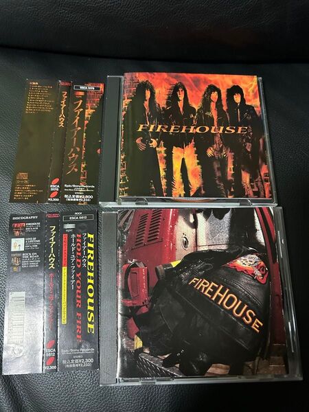 CD2枚 ファイアーハウス 国内盤、帯付き、ファースト、セカンドのセット