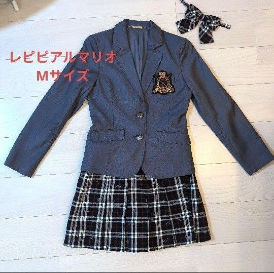 卒服 スーツ 卒業式 女の子 レピピ チェック 150cm 160 cm パンツ