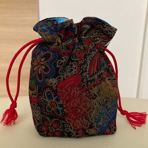 ハンドメイド品 (小)巾着