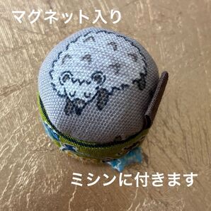 ハンドメイド作家さん ピンクッション ミニ針山 リング型 マグネット