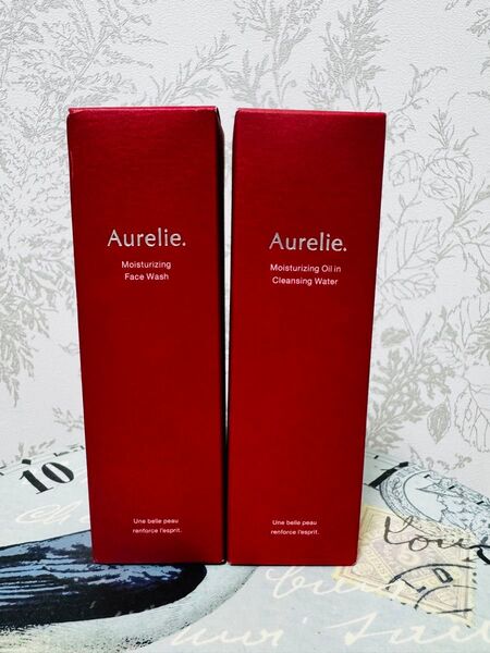 Aurelie オレリー モイストインクレンジングウォーター&モイストフェイスウォッシュ(洗顔料)②