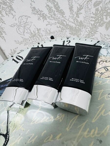 新品未使用 WrinkFade リンクフェード 薬用リンクルケア オーバーナイトマスク(シワ改善・保湿マスク)3本