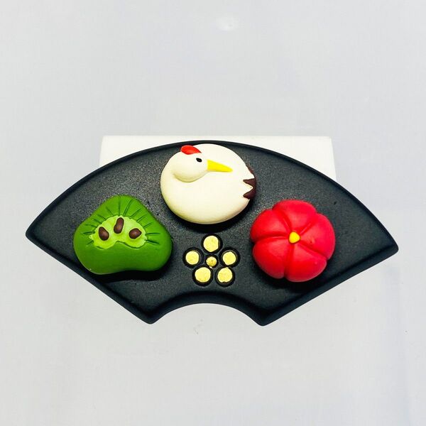 concombre コンコンブル 初春和菓子盆 ミニチュア デコレ 廃盤品 新品未使用