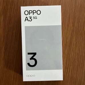 OPPO A3 5G A4020P パープル Y!mobile版 新品未開封未使用