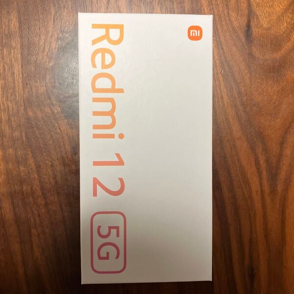 【新品未使用】Redmi 12 5G 4GB ストレージ128GB スカイブルー au