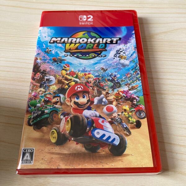 新品未開封 Nintendo Switch 2 マリオカート ワールド シュリンク付き
