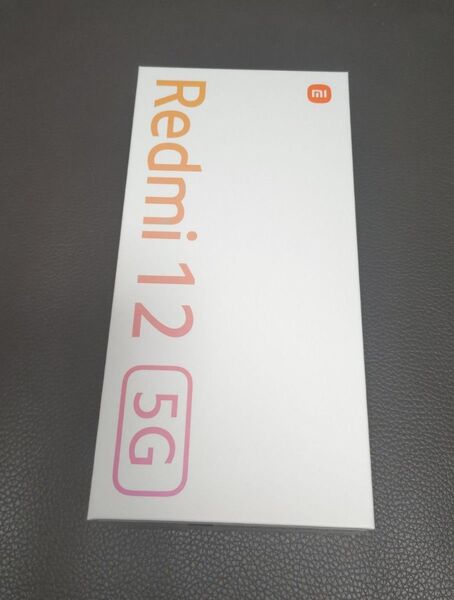 Xiaomi Redmi 12 5G XIG03 ミッドナイトブラック SIMフリー