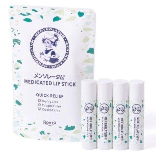 メンソレータム薬用リップスティック 4本入り アスクル限定