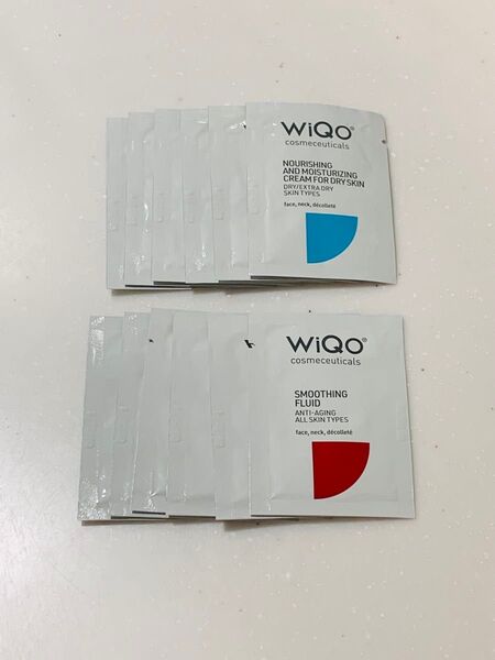 WiQoフェイスフルイド6個、ナリシングクリーム6個セット