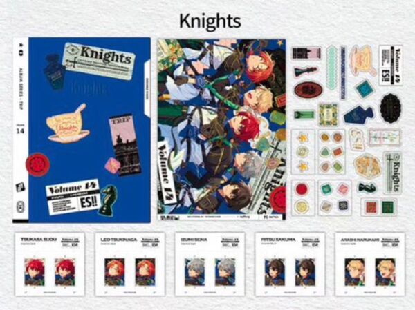 あんスタ Knights 中国 TRIP クリアファイル ポスター ステッカー 証明写真 セット 未開封