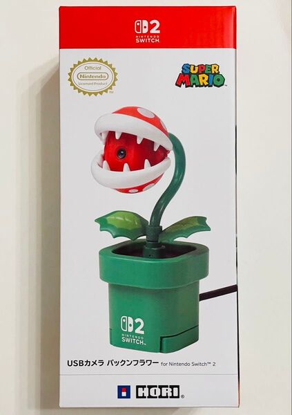【新品】USBカメラ パックンフラワー Switch2専用