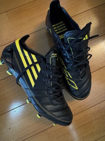 Adidas F50 ELITE LEATHER FG 2010 復刻 ブラック レザー 27.0cm 新品