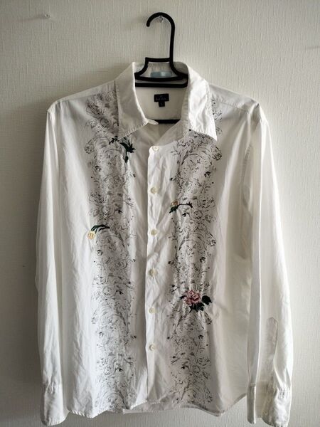 【Paul Smith ポールスミス 長袖 花柄シャツ】