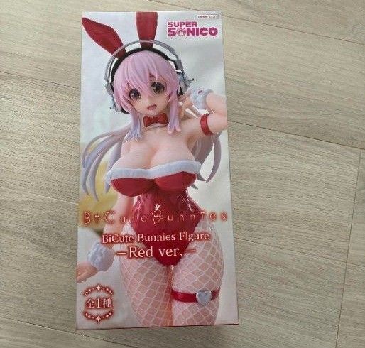 【未開封】すーぱーそに子 BiCute Bunnies Figure Red ver.