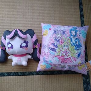 キミとアイドルプリキュア! メロロンぬいぐるみ クッションセット