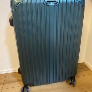 スーツケース キャリーケース グリーン M 65L TSAロック 鍵付き