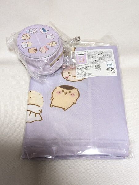ちいかわ ケース付きエコバッグ アベイル しまむら うさぎ ハチワレ モモンガ