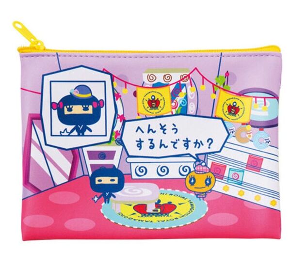 たまごっちのプチプチおみせっち グッズコレクション ポーチ デザインB バンダイ