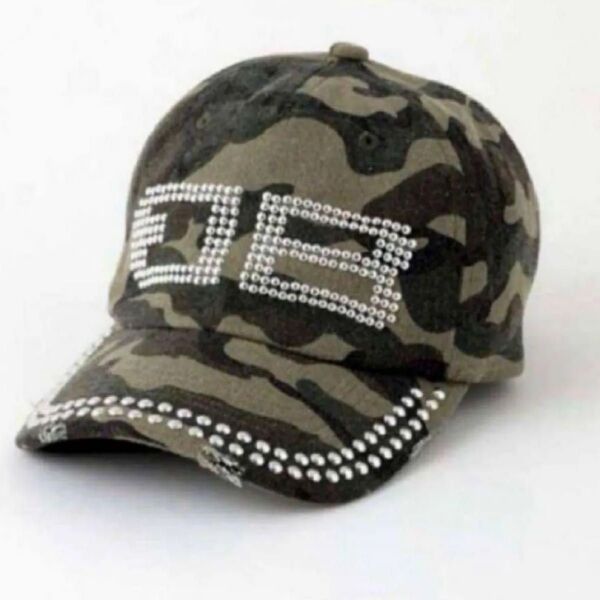 BEEDEN BD STUDS DAMAGE CAP 迷彩 マルチ キャップ