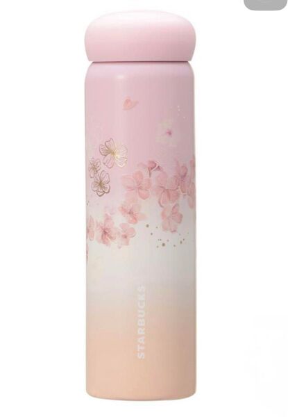 【新品未使用】スタバ SAKURA2025ステンレスボトルペールピンクグラデーション355 スターバックス STARBUCKS