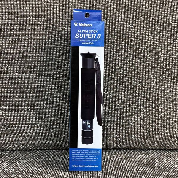 【新品未使用】Velbon 一脚 ウルトラスティック スーパー8 ベルボン ULTRA STICK HAKUBA