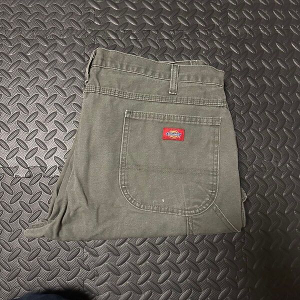 Dickies ディッキーズ モスグリーン ダック ペインターパンツ 古着