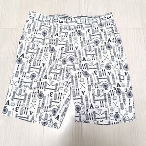 アディダスゴルフ 総柄ショートパンツ Lサイズ 美品