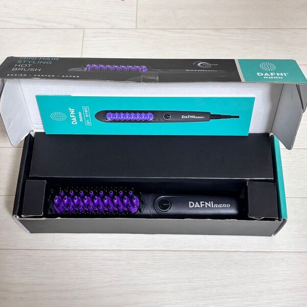 新品未使用 DAFNI nano ダフニナノ ヘアアイロン ヒートブラシ ヤーマン