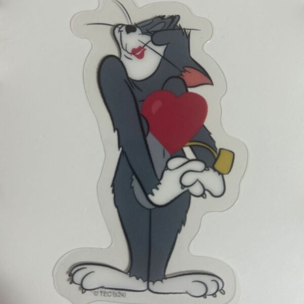 トムとジェリー一番くじ Tom and Jerry funny art E賞 ダイカットステッカー
