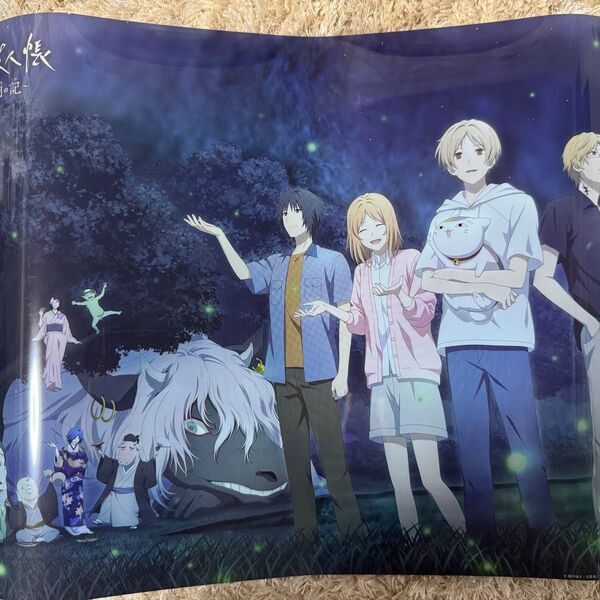 夏目友人帳 葉月の記 初回限定 A3クリアポスター新品
