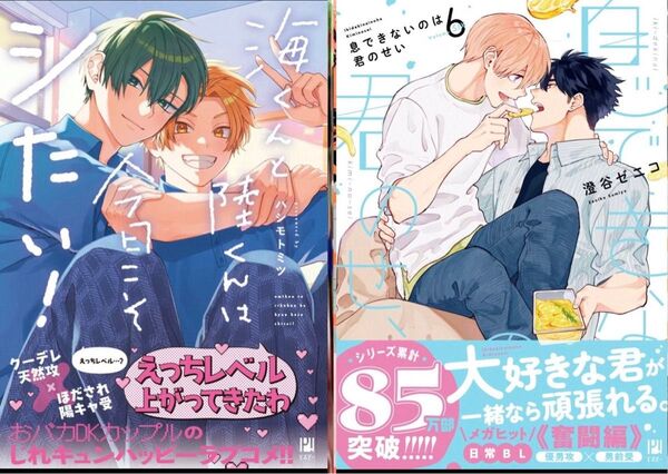 澄谷ゼニコ 息できないのは君のせい6 ハシモトミツ 海くんと陸くんは今日こそシたい!