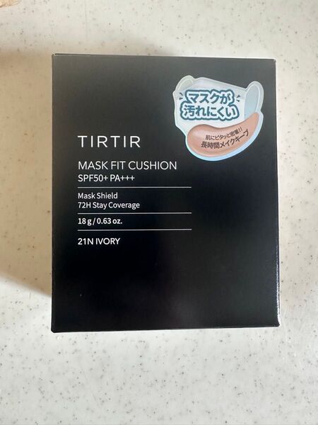 TIRTIR マスクフィットクッション ファンデション ブラック21N 18g