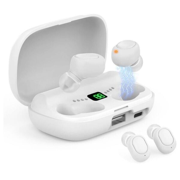 集音器 高齢者 補聴 イヤホン USB 充電式 小型 軽量 簡単