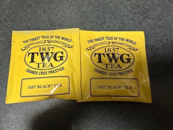 TWG ブラックティー 2pc 紅茶