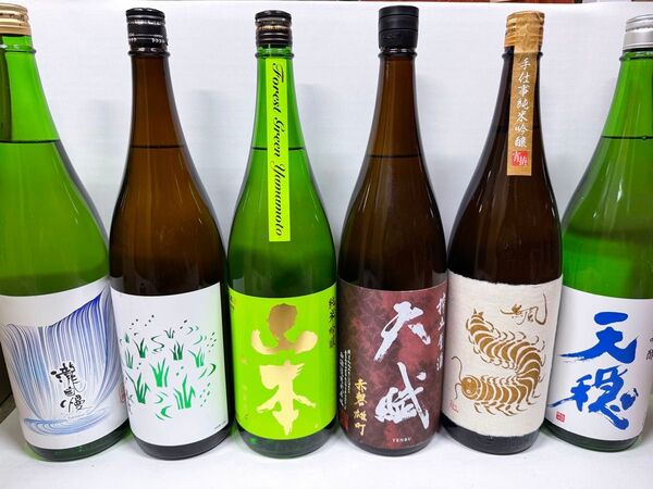 日本酒 一升瓶6本セット