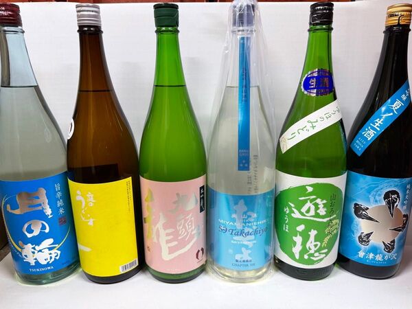 日本酒 一升瓶6本セット!
