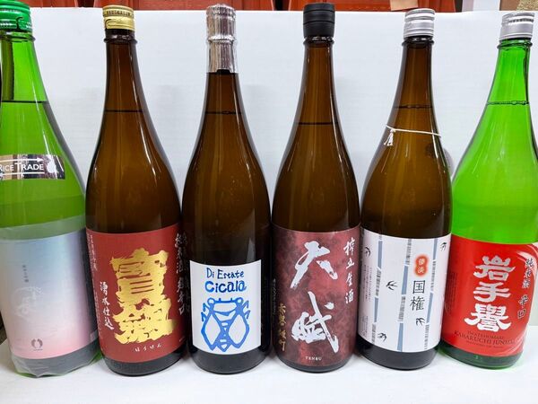 日本酒 一升瓶6本セット!