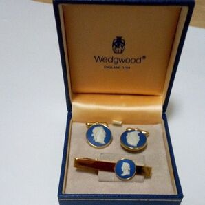 Wedgwood ネクタイピン&カフスセット 3点セット