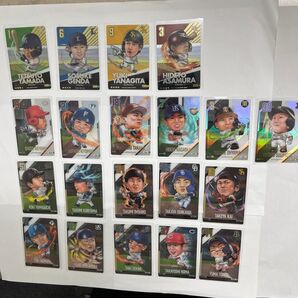 プロ野球デフォルメカードコレクション ウルトラレアカード4枚 レアカード6枚 ノーマルカード10枚合計20枚セット