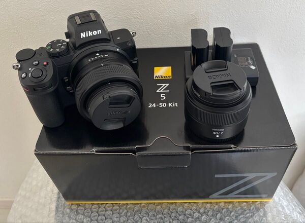 Nikon Z5 Z24-50レンズキット+NIKKOR Z40mm f2レンズ