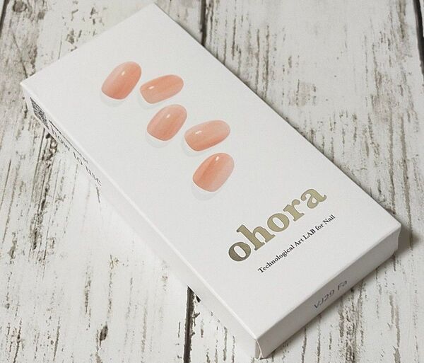 【新品未開封】ohora オホーラ ネイル ジェルネイル ネイルシール ピンク