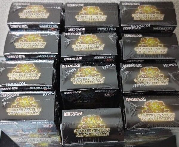 遊戯王 クォーターセンチュリーアートコレクション 12box 遊戯王 25th シュリンク付