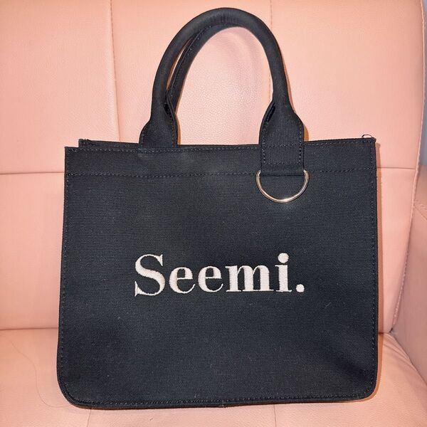 Seemi. ロゴミニトートバッグ NICE CLAUP ナイスクラップ トートバッグ