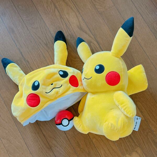 ポケットモンスター ピカチュウ めちゃもふぐっとぬいぐるみ ぬいぐるみ帽子